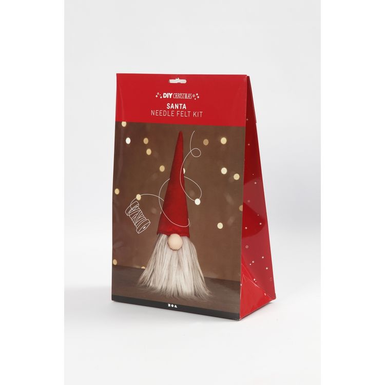 Produktbild: Creativ Company DIY Sets Filz & Fleece Nikolaus-Zwerg, H&ouml;he 30 cm