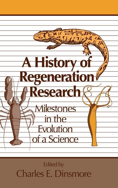 Produktbild: A History of Regeneration Research