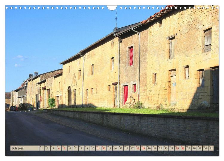 Produktbild: Marville - Renaissance-Dorf in Nordfrankreich (Wandkalender 2026 DIN A3 quer), CALVENDO Monatskalender