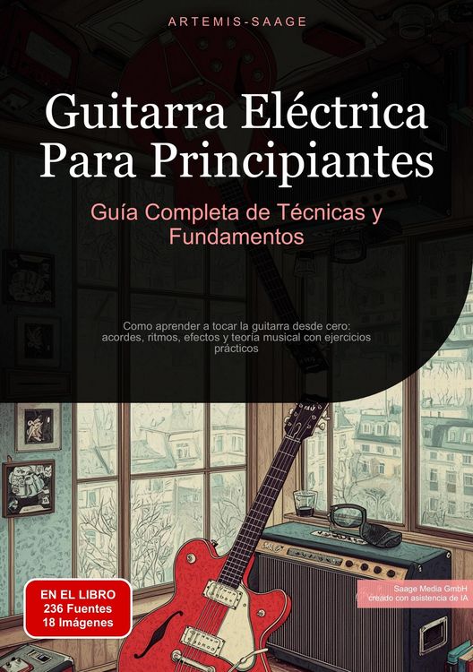 Produktbild: Guitarra El&eacute;ctrica Para Principiantes: Gu&iacute;a Completa de T&eacute;cnicas y Fundamentos