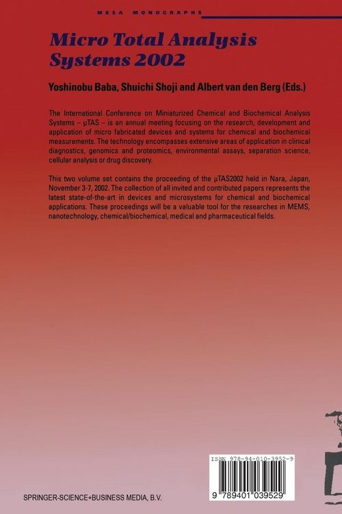 Produktbild: Micro Total Analysis Systems 2002