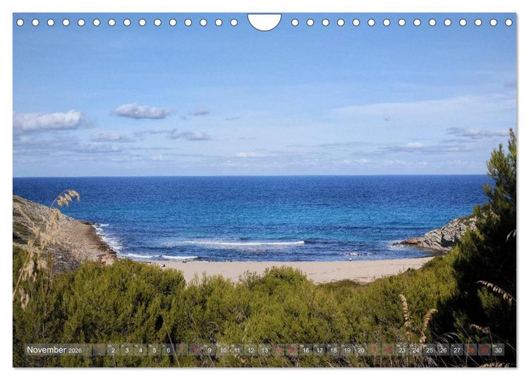 Produktbild: Mallorca Zauberhaftes Licht (Wandkalender 2026 DIN A4 quer), CALVENDO Monatskalender