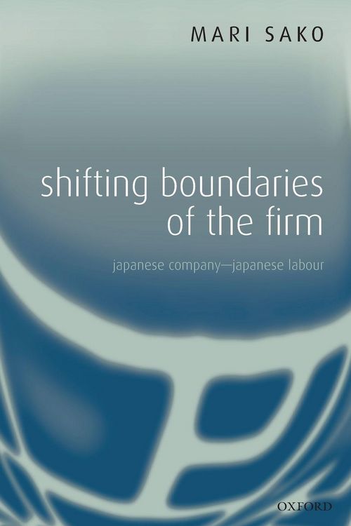 Produktbild: Shifting Boundaries of the Firm