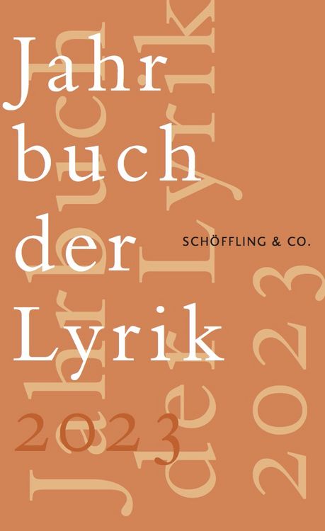 Produktbild: Jahrbuch der Lyrik 2023