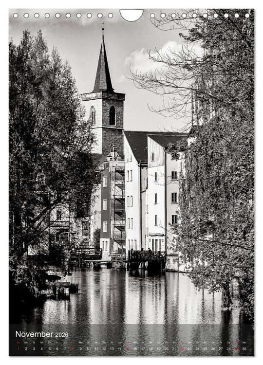 Produktbild: Ein Blick auf Erfurt (Wandkalender 2026 DIN A4 hoch), CALVENDO Monatskalender