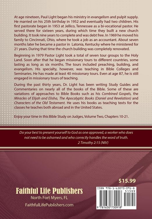 Produktbild: A Bible Study on Judges, Volume Two