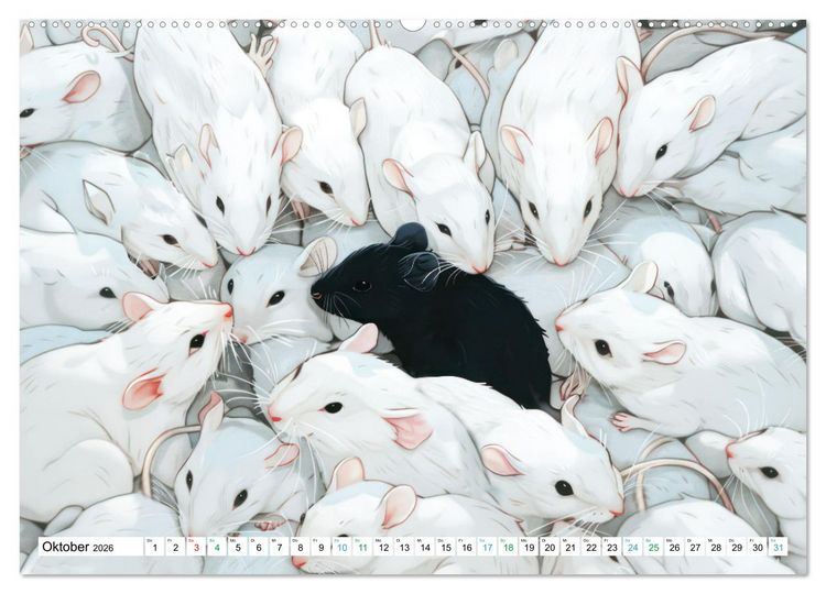 Produktbild: Hervorstechen ist Trumpf (hochwertiger Premium Wandkalender 2026 DIN A2 quer), Kunstdruck in Hochglanz