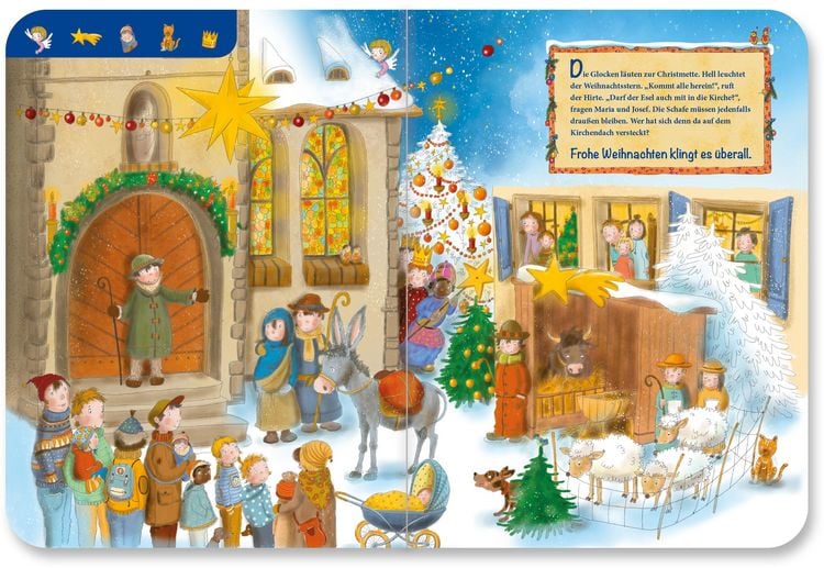 Produktbild: Weihnachts-Wimmelbuch