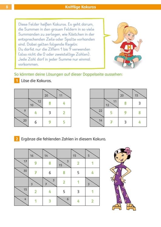 Produktbild: Die Mathe-Helden Knobelaufgaben f&uuml;r Mathe-Helden 4. Klasse
