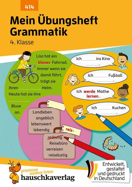 Produktbild: Mein &Uuml;bungsheft Grammatik 4. Klasse