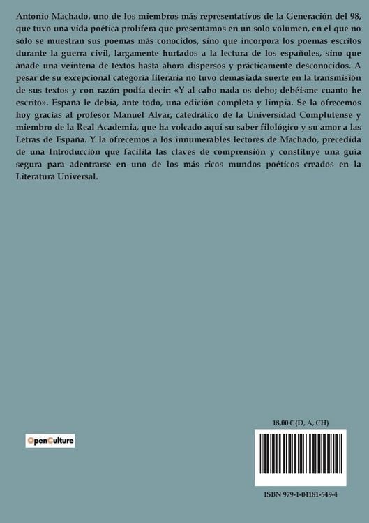 Produktbild: Poes&iacute;as Completas