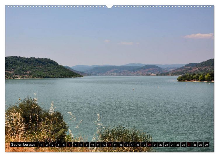 Produktbild: Lac du Salagou - Ein Kleinod im S&uuml;dwesten Frankreichs (hochwertiger Premium Wandkalender 2026 DIN A2 quer), Kunstdruck in Hochglanz