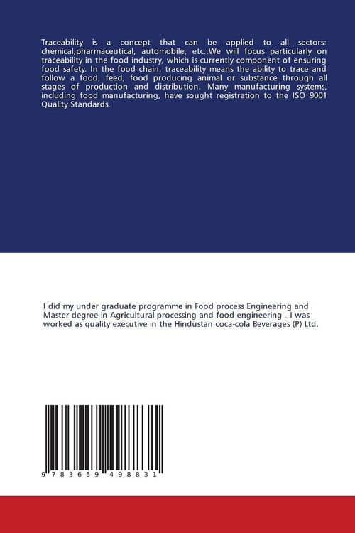 Produktbild: Traceability in food industry