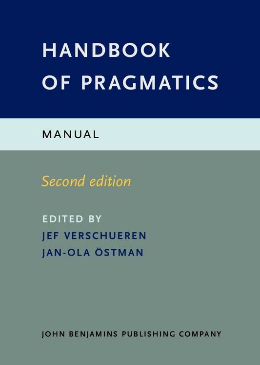 Produktbild: Handbook of Pragmatics