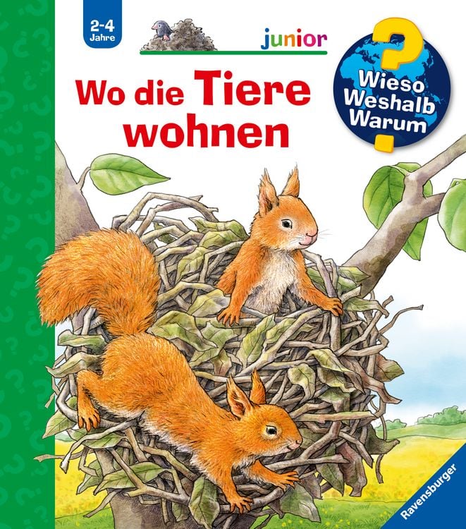 Produktbild: Wo die Tiere wohnen / Wieso? Weshalb? Warum? Junior Bd. 46