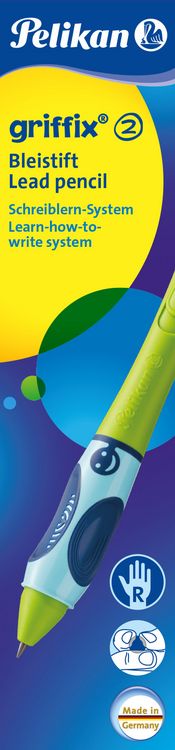 Produktbild: Pelikan Bleistift Griffix&reg; Green (Gr&uuml;n) f&uuml;r Rechtsh&auml;nder