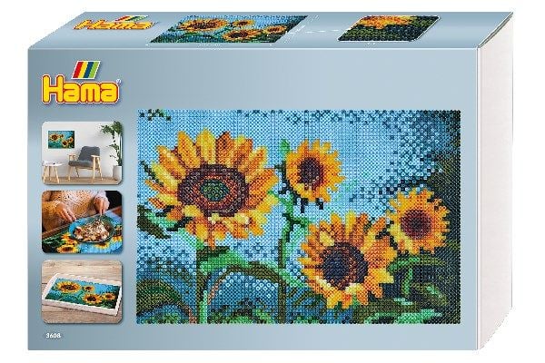 Produktbild: Hama B&uuml;gelperlen Art Sonnenblumen Geschenkbox