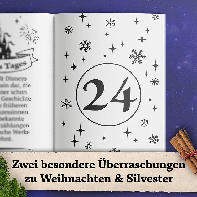 Produktbild: Unn&uuml;tzes Wissen f&uuml;r Disney-Fans &ndash; Der inoffizielle Adventskalender