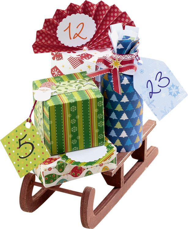 Produktbild: Folia Motivkartonblock WEIHNACHTEN III, 24x34cm, 20 Blatt