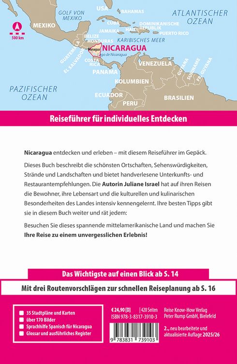Produktbild: Reise Know-How Reiseführer Nicaragua