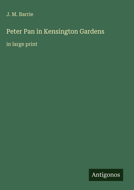 Produktbild: Peter Pan in Kensington Gardens