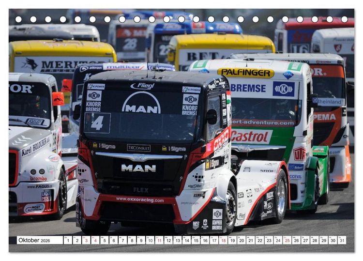 Produktbild: Motorsport am N&uuml;rburgring (Tischkalender 2026 DIN A5 quer), CALVENDO Monatskalender