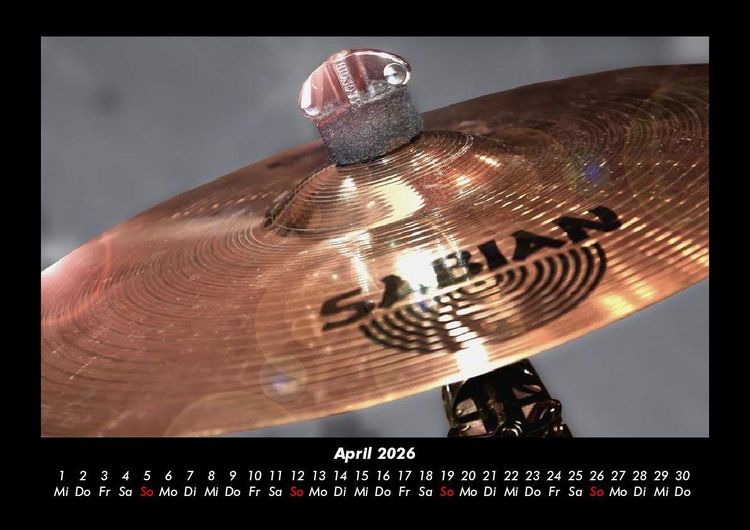 Produktbild: Musik 2026 Fotokalender DIN A3