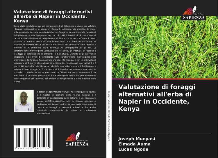 Produktbild: Valutazione di foraggi alternativi all'erba di Napier in Occidente, Kenya