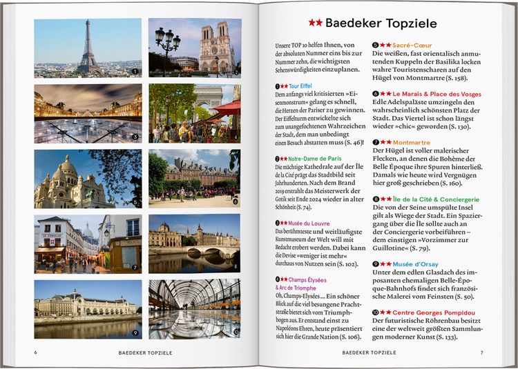 Produktbild: Baedeker SMART Reisef&uuml;hrer Paris
