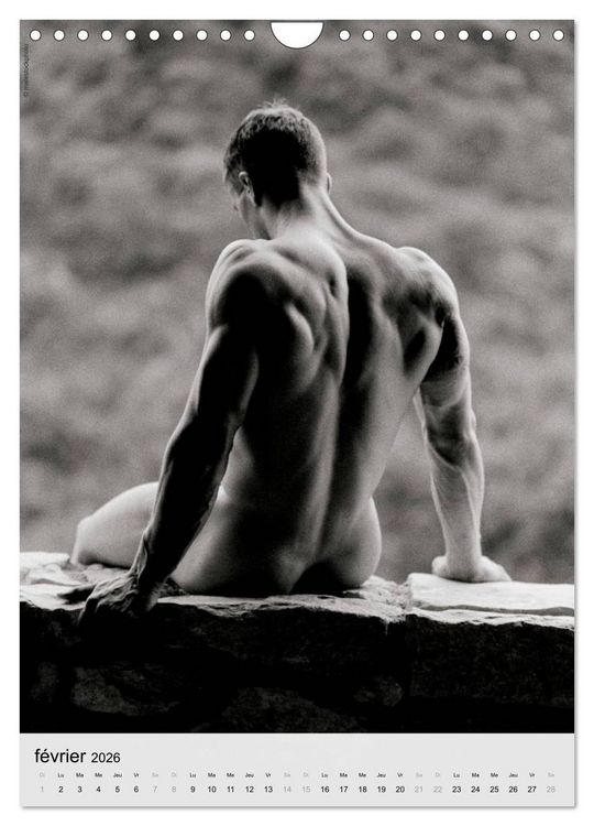 Produktbild: contrastes hommes (Calendrier mural 2026 DIN A4 horizontal), CALVENDO calendrier mensuel