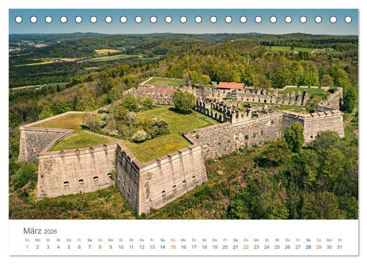 Produktbild: Mittelfranken - wo Lebensfreude Tradition hat (Tischkalender 2026 DIN A5 quer), CALVENDO Monatskalender