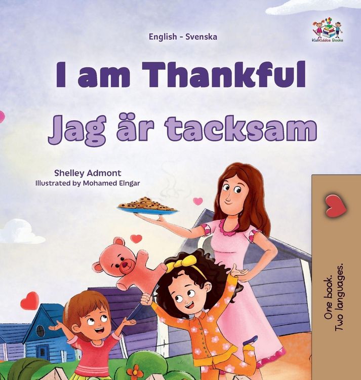 Produktbild: I am Thankful (English Swedish Bilingual Children's Book)