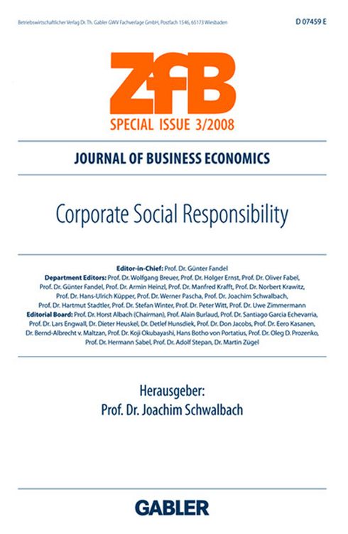 Produktbild: Corporate Social Responsibility