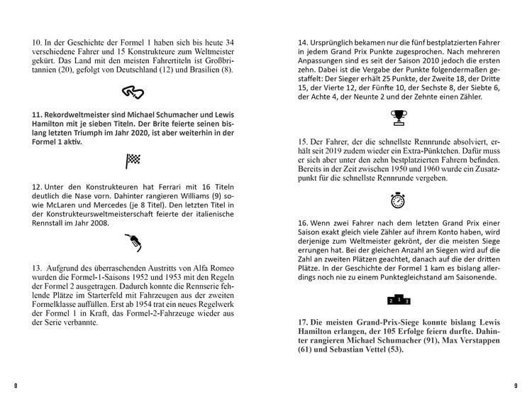 Produktbild: Unn&uuml;tzes Formel 1 Wissen