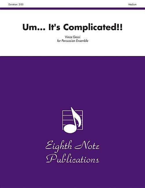 Produktbild: Gassi, V: Um... It's Complicated!!