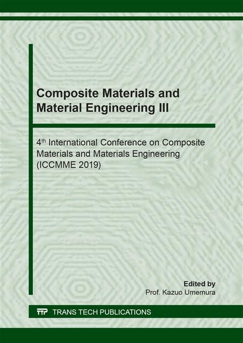 Produktbild: Composite Materials and Material Engineering III