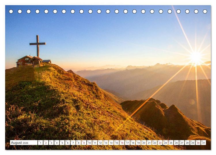 Produktbild: Gr&uuml;&szlig;e aus Bad Hofgastein (Tischkalender 2026 DIN A5 quer), CALVENDO Monatskalender