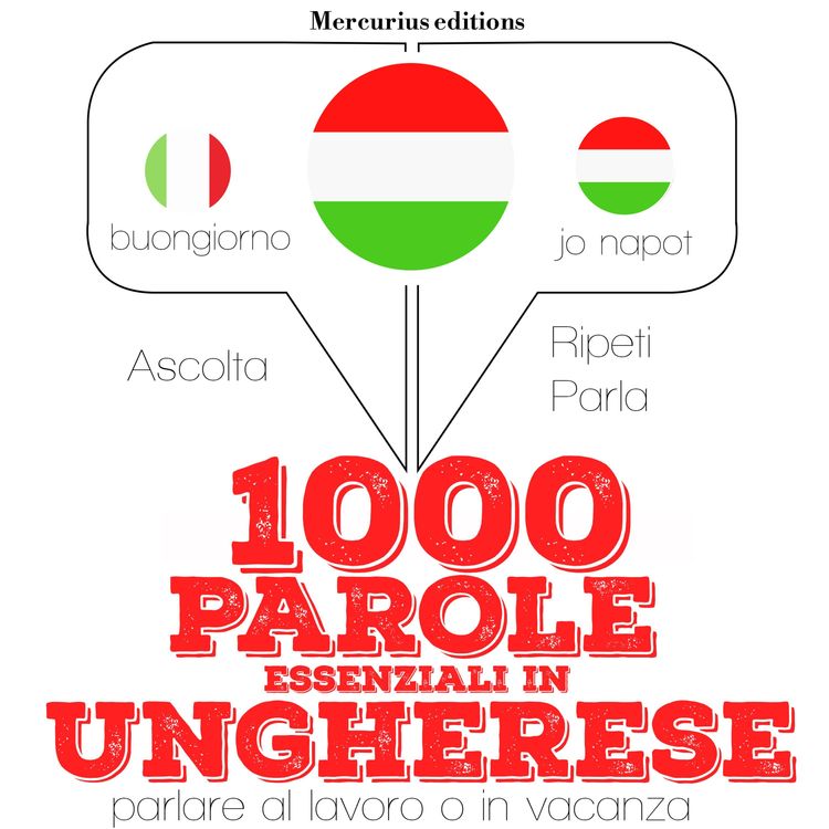 Produktbild: 1000 parole essenziali in ungherese