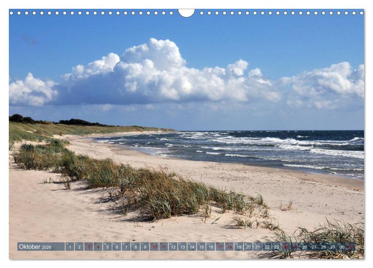 Produktbild: Bornholm - Sonneninsel der Ostsee (Wandkalender 2026 DIN A3 quer), CALVENDO Monatskalender