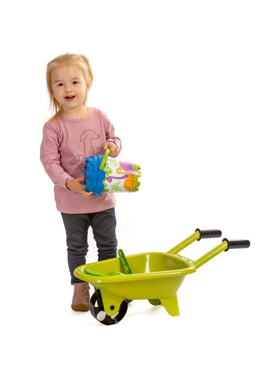 Produktbild: Outdoor active Schubkarre mit Eimergarnitur, gr&uuml;n