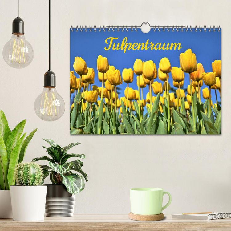 Produktbild: Tulpentraum (Wandkalender 2026 DIN A4 quer), CALVENDO Monatskalender