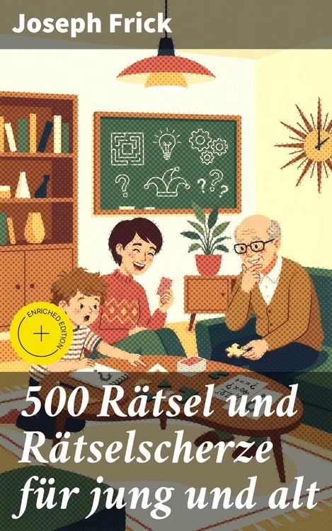 Produktbild: 500 R&auml;tsel und R&auml;tselscherze f&uuml;r jung und alt