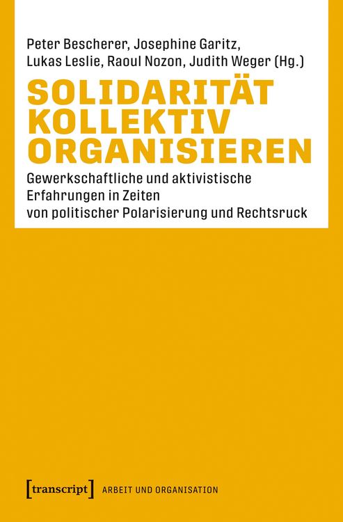 Produktbild: Solidarit&auml;t kollektiv organisieren