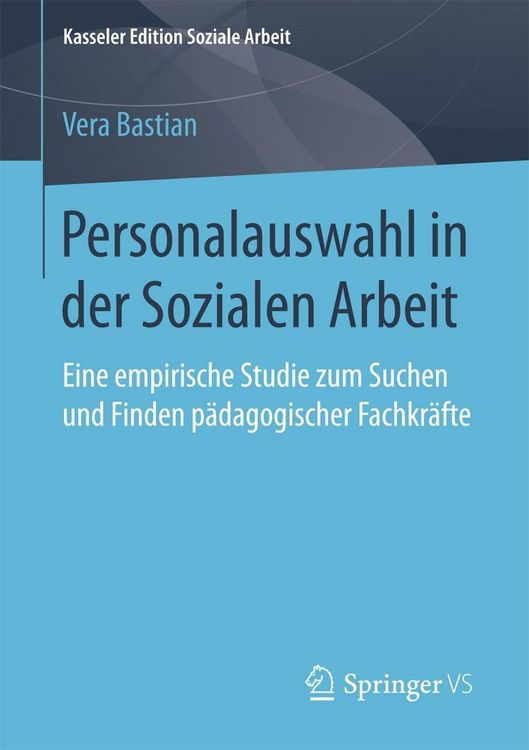 Produktbild: Personalauswahl in der Sozialen Arbeit