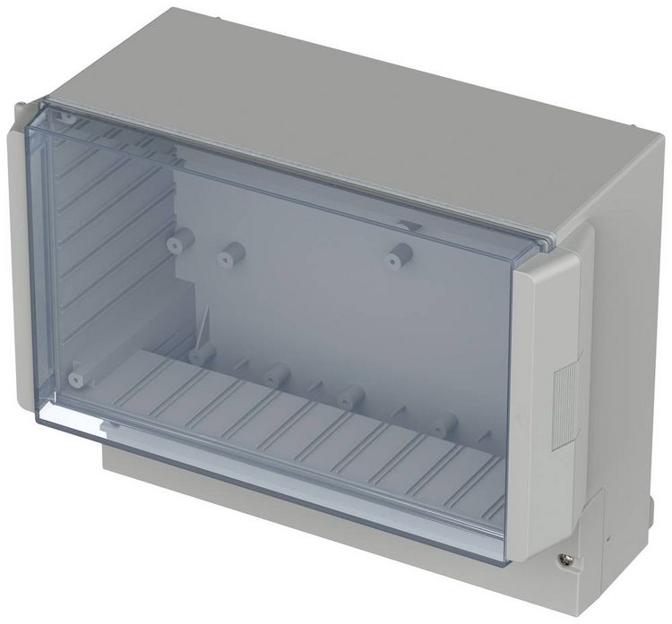 Produktbild: Bopla REGLOCARD RCP 2500 Wand-Geh&auml;use 257 x 217 x 132.5 ABS, Polycarbonat Hellgrau 1St.