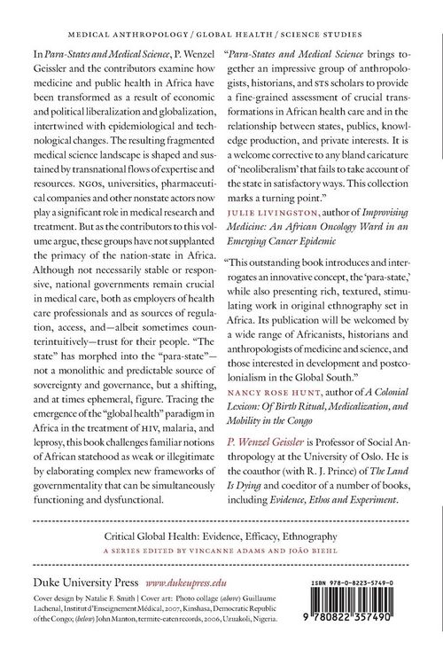 Produktbild: Para-States and Medical Science