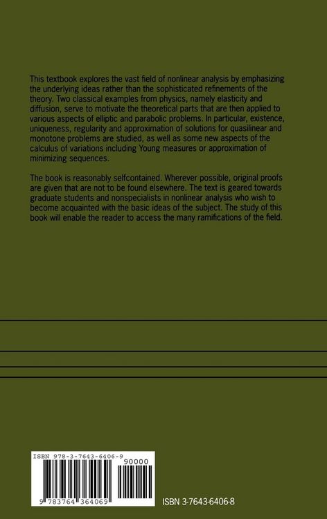 Produktbild: Elements of Nonlinear Analysis