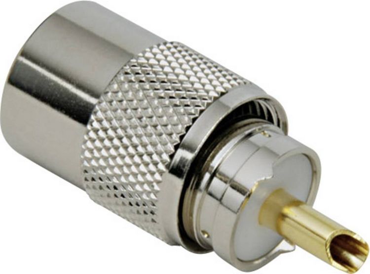 Produktbild: BKL Electronic 0406015 0406015 UHF-Steckverbinder Stecker, gerade 50Ω 1St.