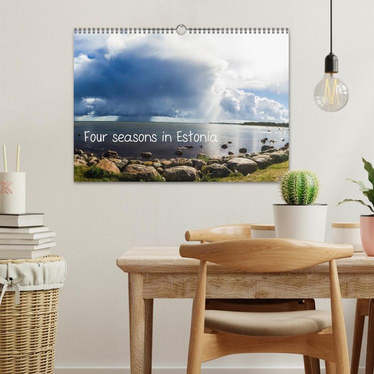 Produktbild: Four seasons in Estonia (Wall Calendar 2026 DIN A3 landscape), CALVENDO 12 Month Wall Calendar