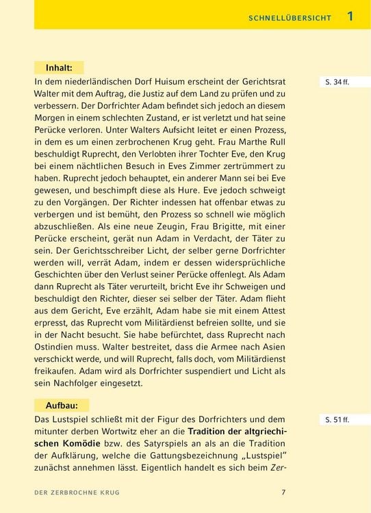 Produktbild: Der zerbrochne Krug von Heinrich von Kleist